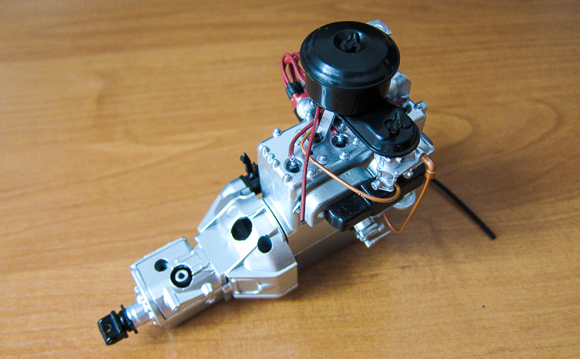 Модель автомобиля ГАЗ-М-20 «Победа» (№13): Коробка передач и воздушный фильтр