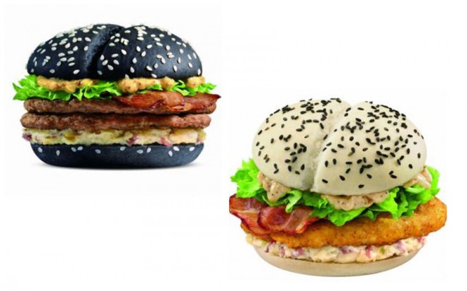 Black and White Burgers