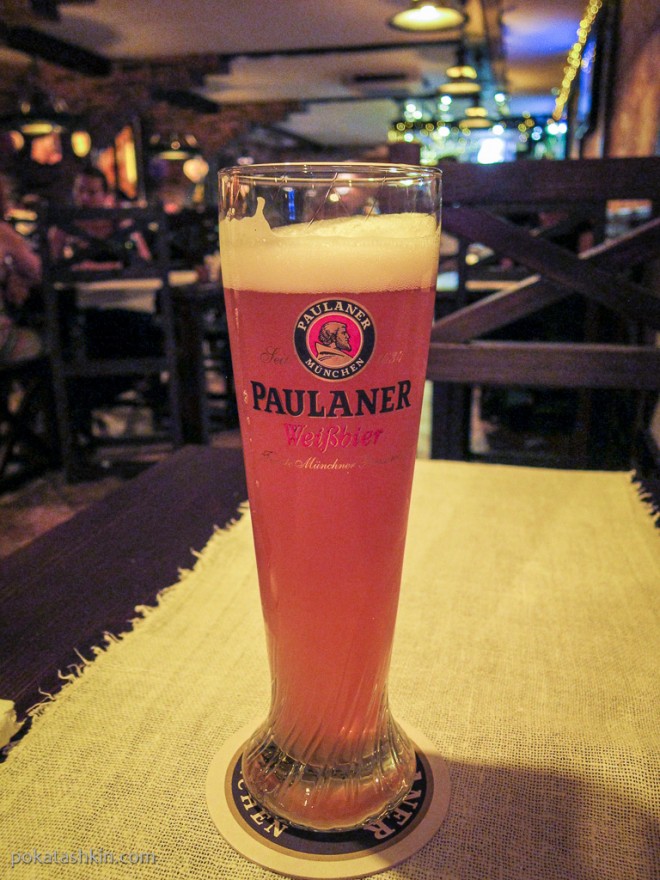 Разливное пиво Paulaner Weissbier Naturtrüb