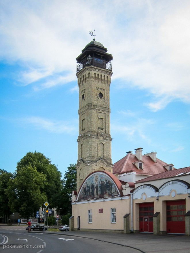 Пожарная часть в Гродно