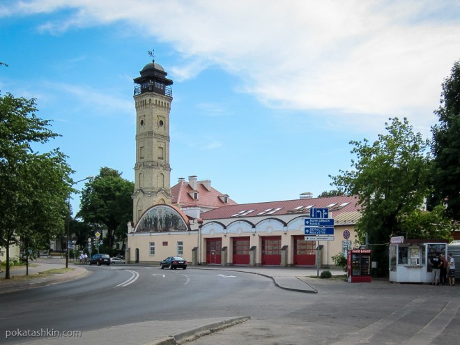 Пожарная часть в Гродно