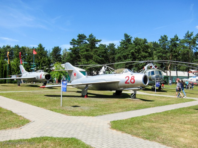 Музей авиационной техники на Боровой в Минске