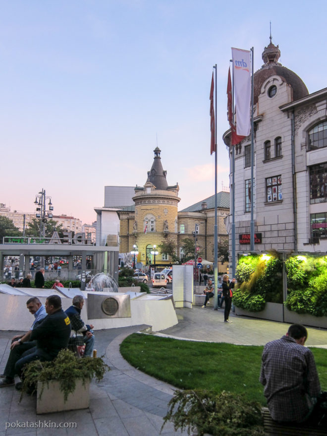 Архитектура в центре Белграда