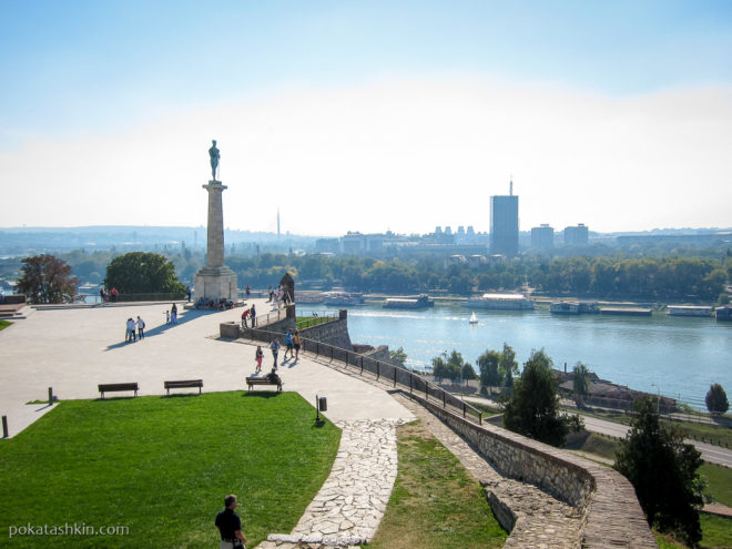 Памятник Победителю в Белградской крепости