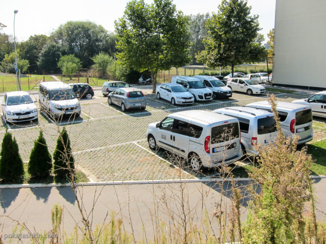 Эко-парковка в Белграде