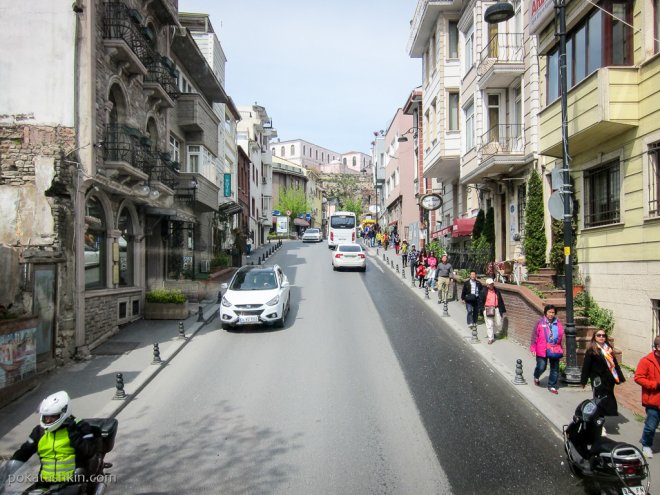 Узкие улочки Стамбула