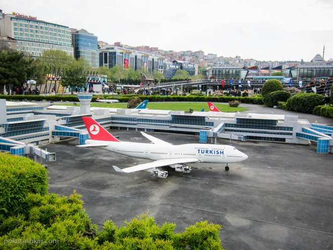 Turkish Airways в парке "Миниатюрк"