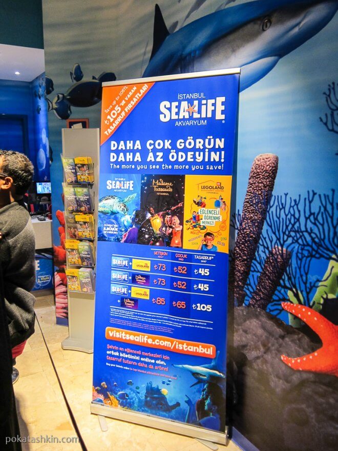 Билеты в аквариум SEA LIFE Istanbul