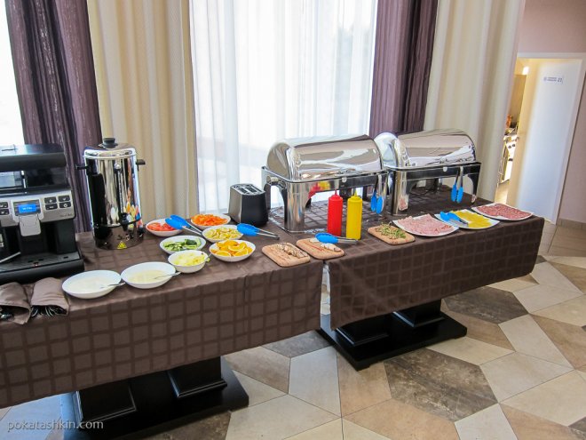 Завтрак "Шведский стол" (гостиница «Минин» / Minin Hotel)