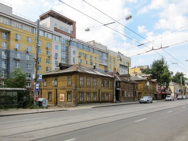 Деревянные дома в Нижнем Новгороде