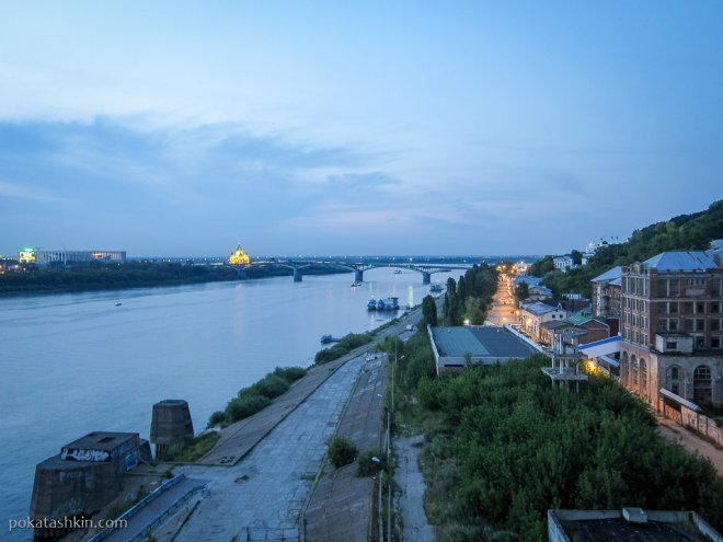Вид с метромоста