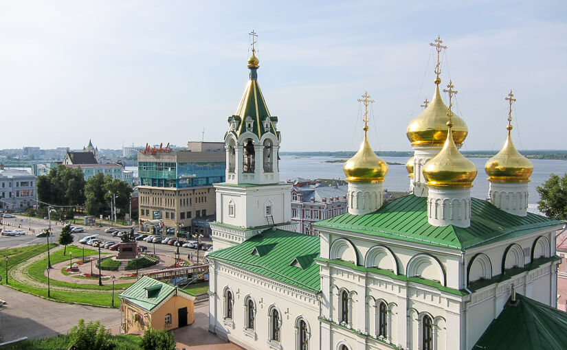 Нижний Новгород. День 2. Прогулка из Нагорной в Заречную часть города