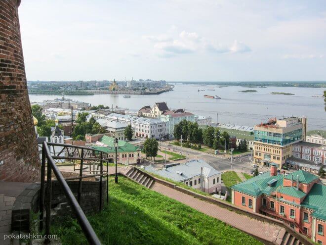 Нижегородский кремль: обзорная площадка