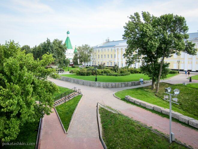 Нижегородский кремль: внутренняя часть