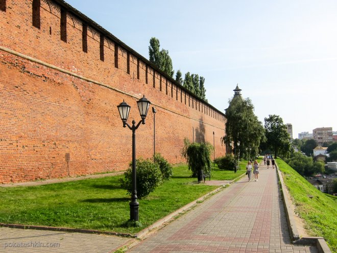 Стены Нижегородского кремля (Нижний Новгород)