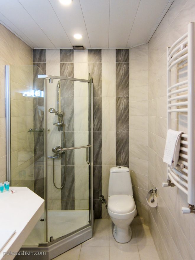 Ванная комната в Hotel Sani *** (Тбилиси)