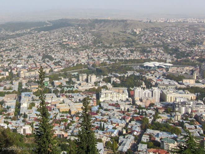 Тбилиси с высоты