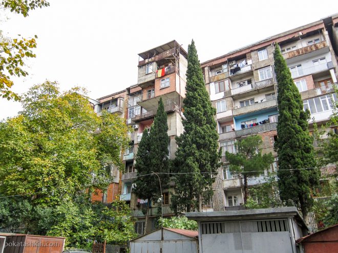 Тбилисские балконы-самострой