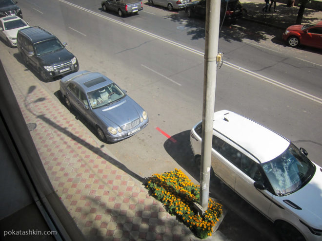 Вид из номера Hobby Hotel (Ереван)